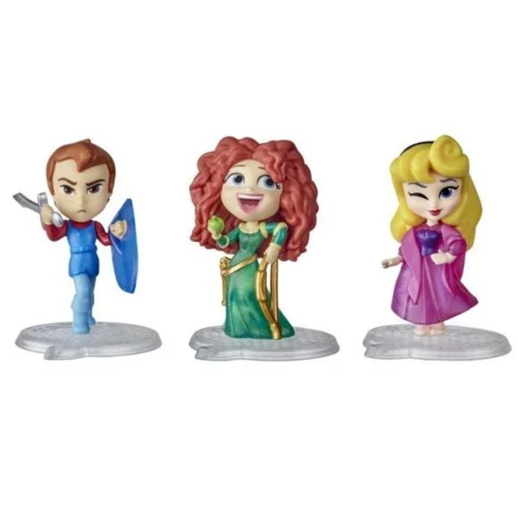 Disney Princess Comics 2" Figures (Open) Blind Box Series 5 Set of 6 - Picture 3 of 5